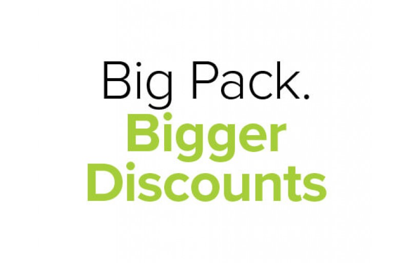 Big Pack Bigger Discounts