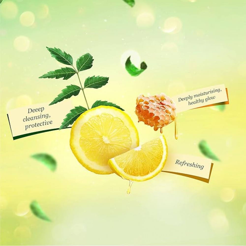 Margo Neem - Honey & Lemon (pack of 5 x 40g)