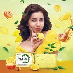 Margo Neem - Honey & Lemon (pack of 5 x 40g)