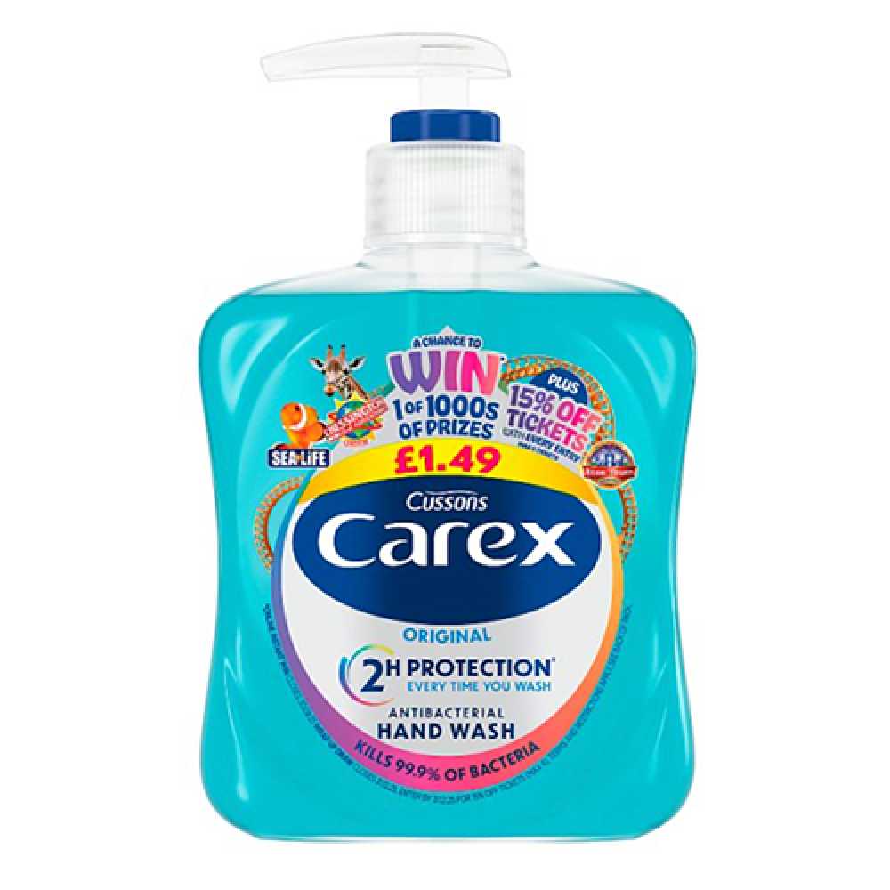 Carex The Original Antibacterial Hand Wash 250ml Carex The Original Antibacterial Hand Wash 250ml
