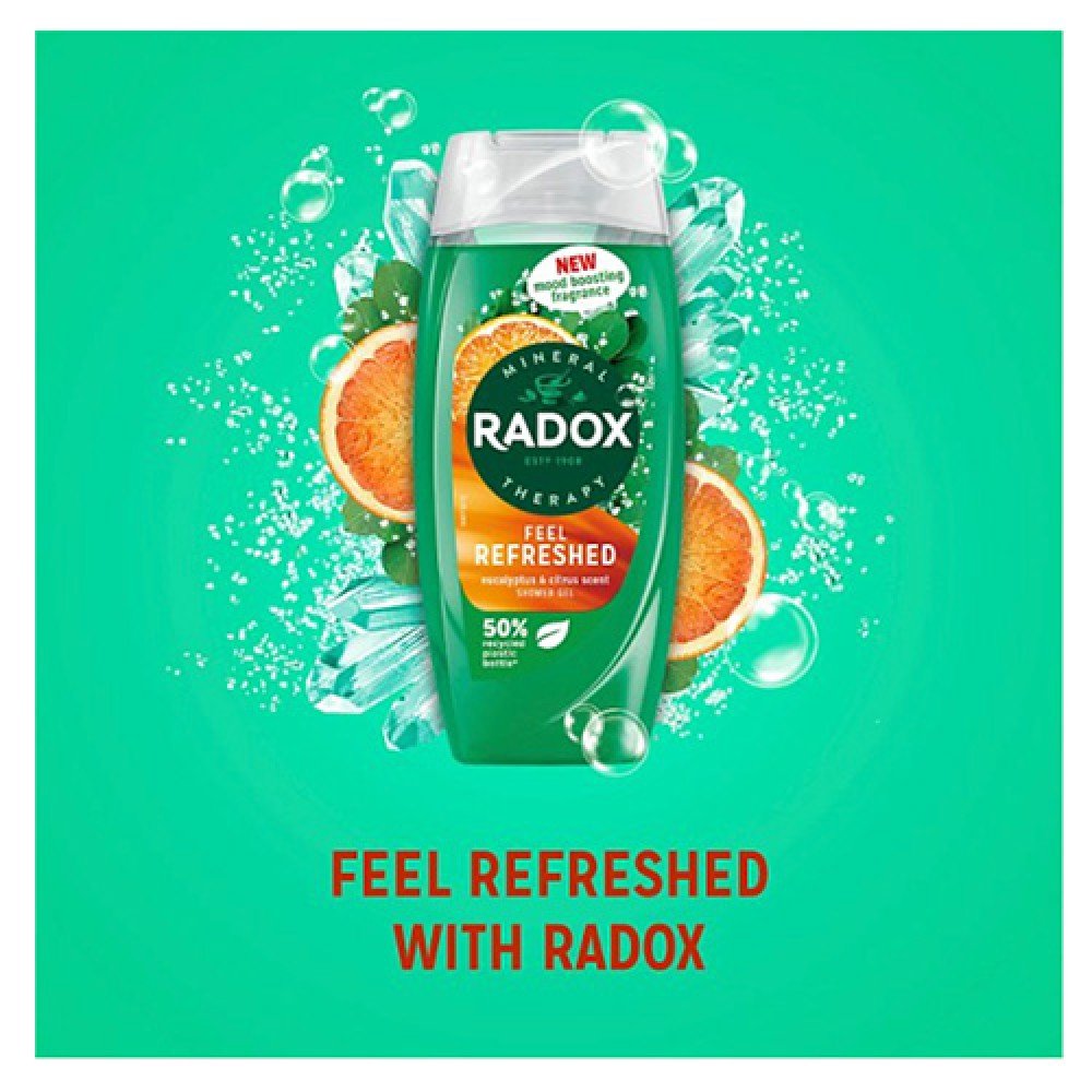 Radox Mineral Therapy Shower Gel Feel Refreshed 225ml Radox Mineral Therapy Shower Gel Feel Refreshed 225ml