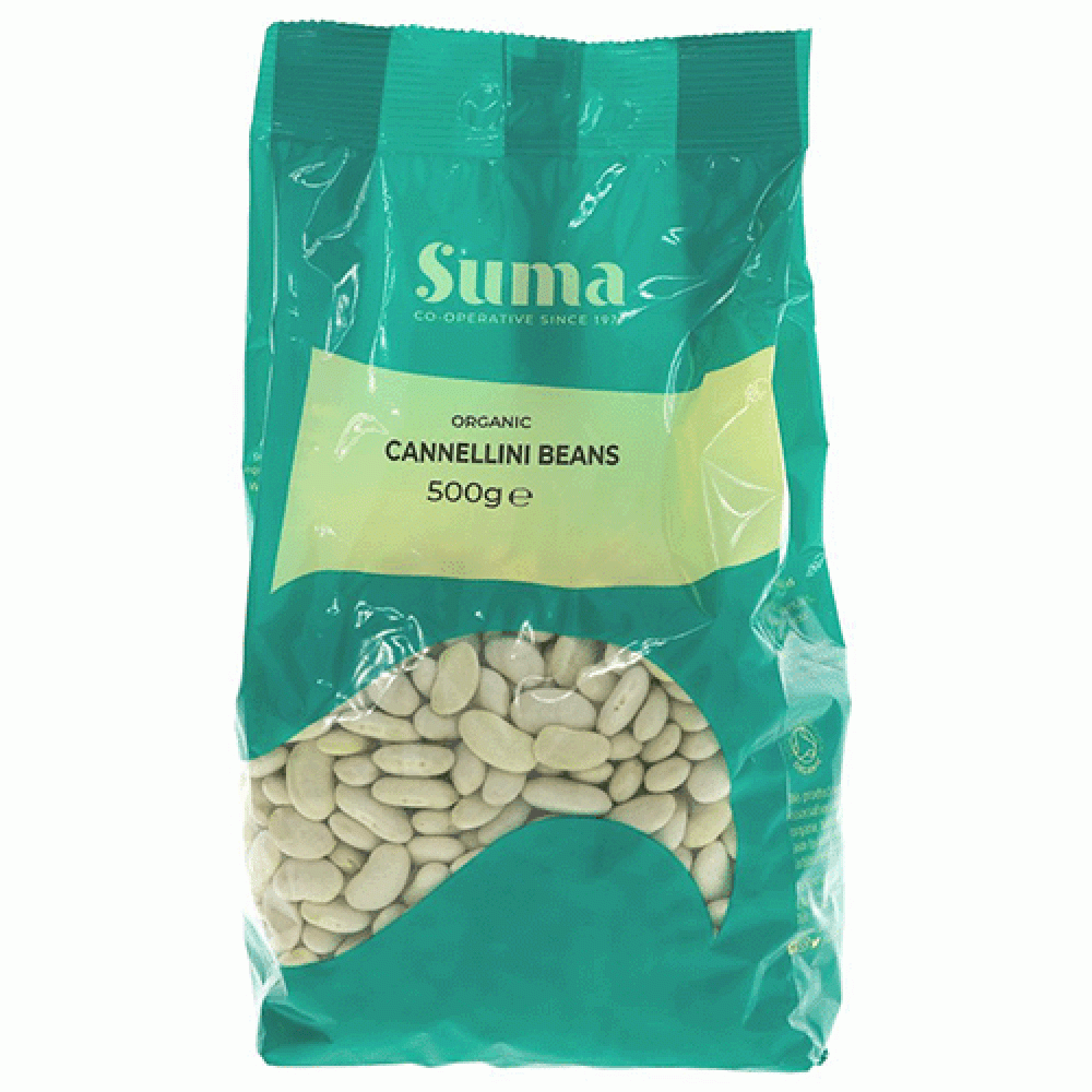 Suma Organic Cannellini Beans (500g)JSUPU225