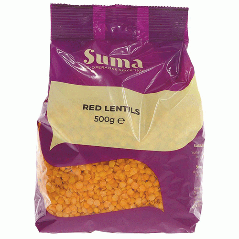 Suma Lentils - Red Split (500g)JSUPU076