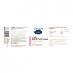 BioCare MicroCell® CoQ10 Plus Flaxseed Capsules