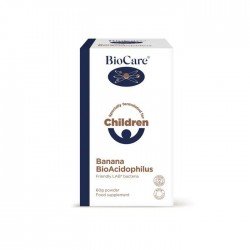 BioCare Children's Banana BioAcidophilus Powder (60g)