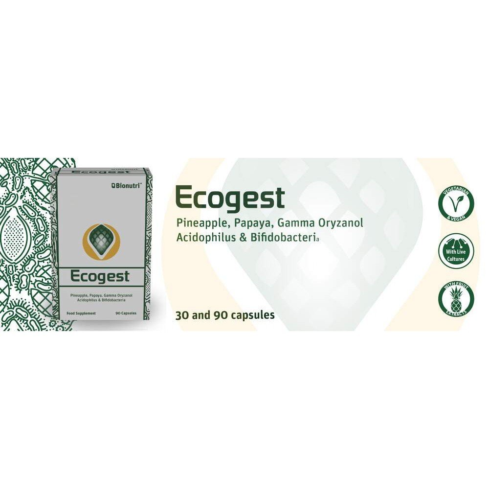 BioNutri Ecogest (30 caps) by BioNutri BioNutri Ecogest (30 caps)BN7044