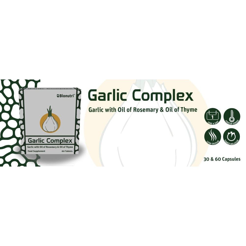 BioNutri Garlic Complex (30 tabs) by BioNutri BioNutri Garlic Complex (30 tabs)BN9504