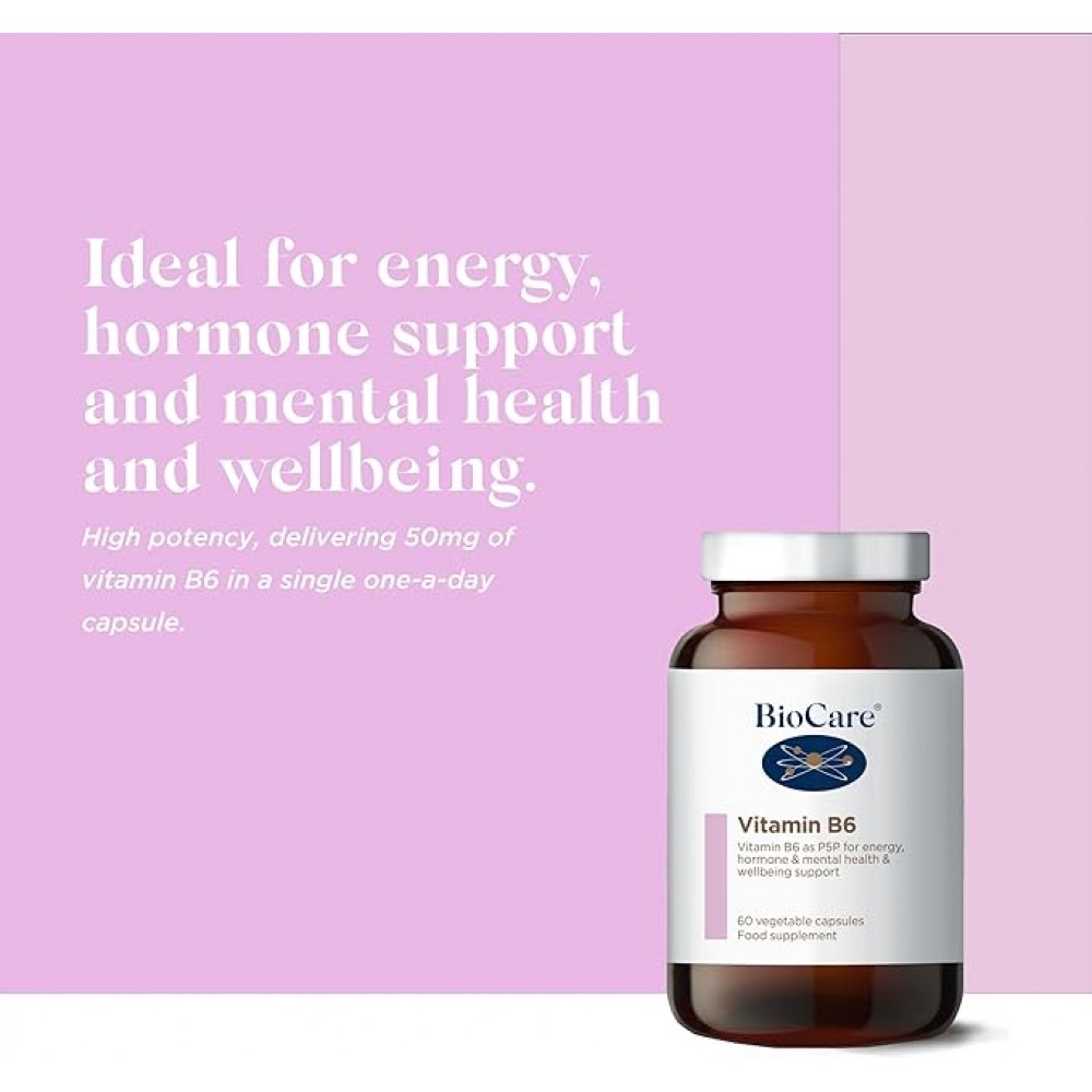 BioCare Vitamin B6 Capsules