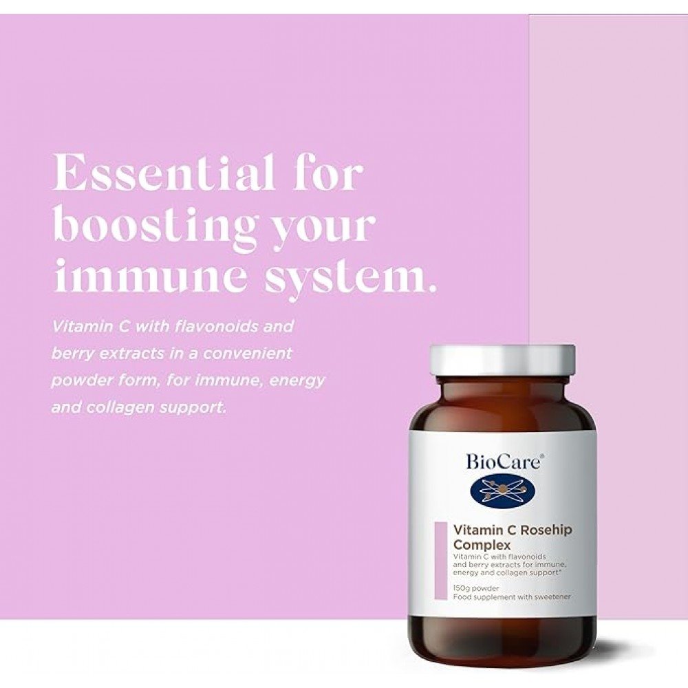 BioCare Vitamin C Rosehip Complex Powder BioCare Vitamin C Rosehip Complex Powder