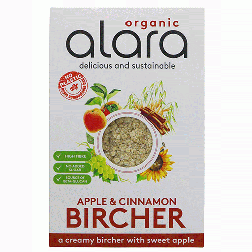 Alara Bircher Apple and Cinnamon (650g)JSUMX082