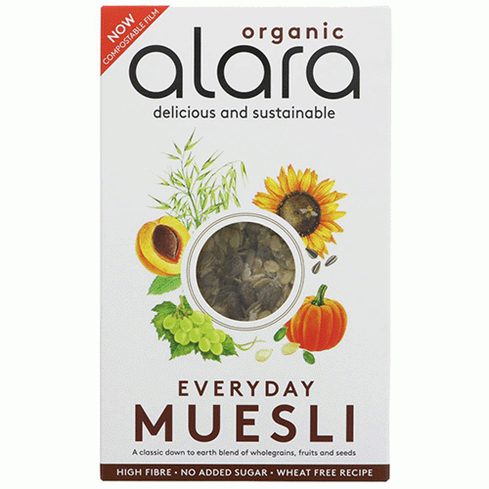 Alara Everyday Muesli (550g) by Alara Organic Alara Everyday Muesli (550g)JSUMX099