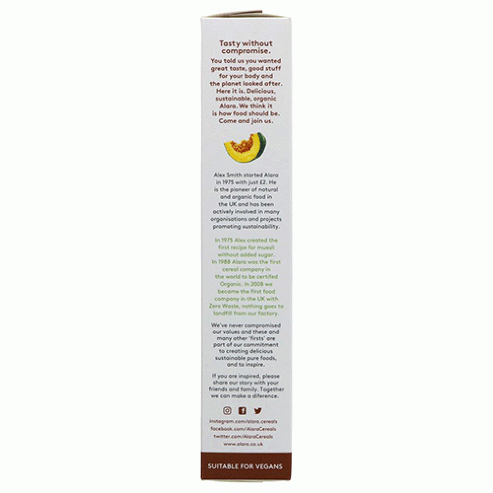 Alara Fruits and Seeds Muesli (650g) by Alara Organic Alara Fruits and Seeds Muesli (650g)JSUMX085