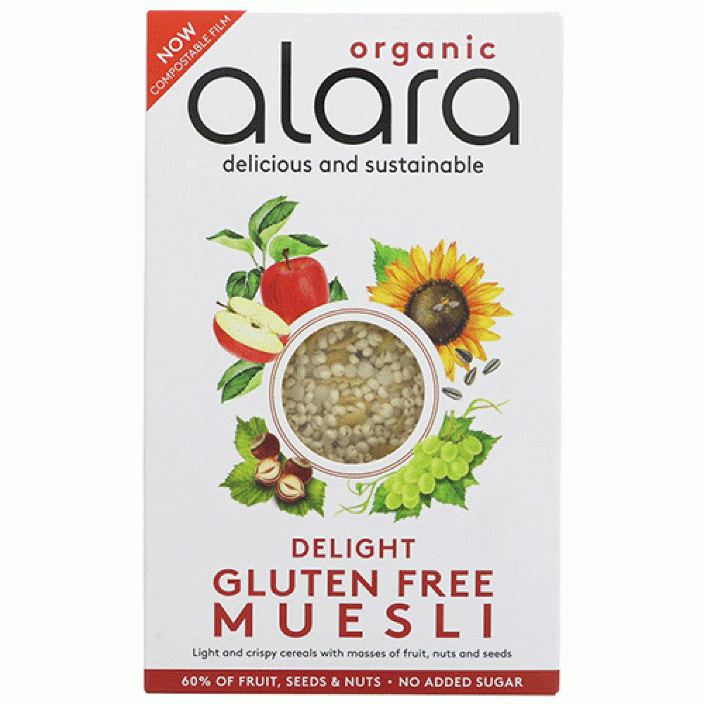 Alara Gluten Free Organic Muesli (250g) by Alara Organic Alara Gluten Free Organic Muesli (250g)JSUMX023