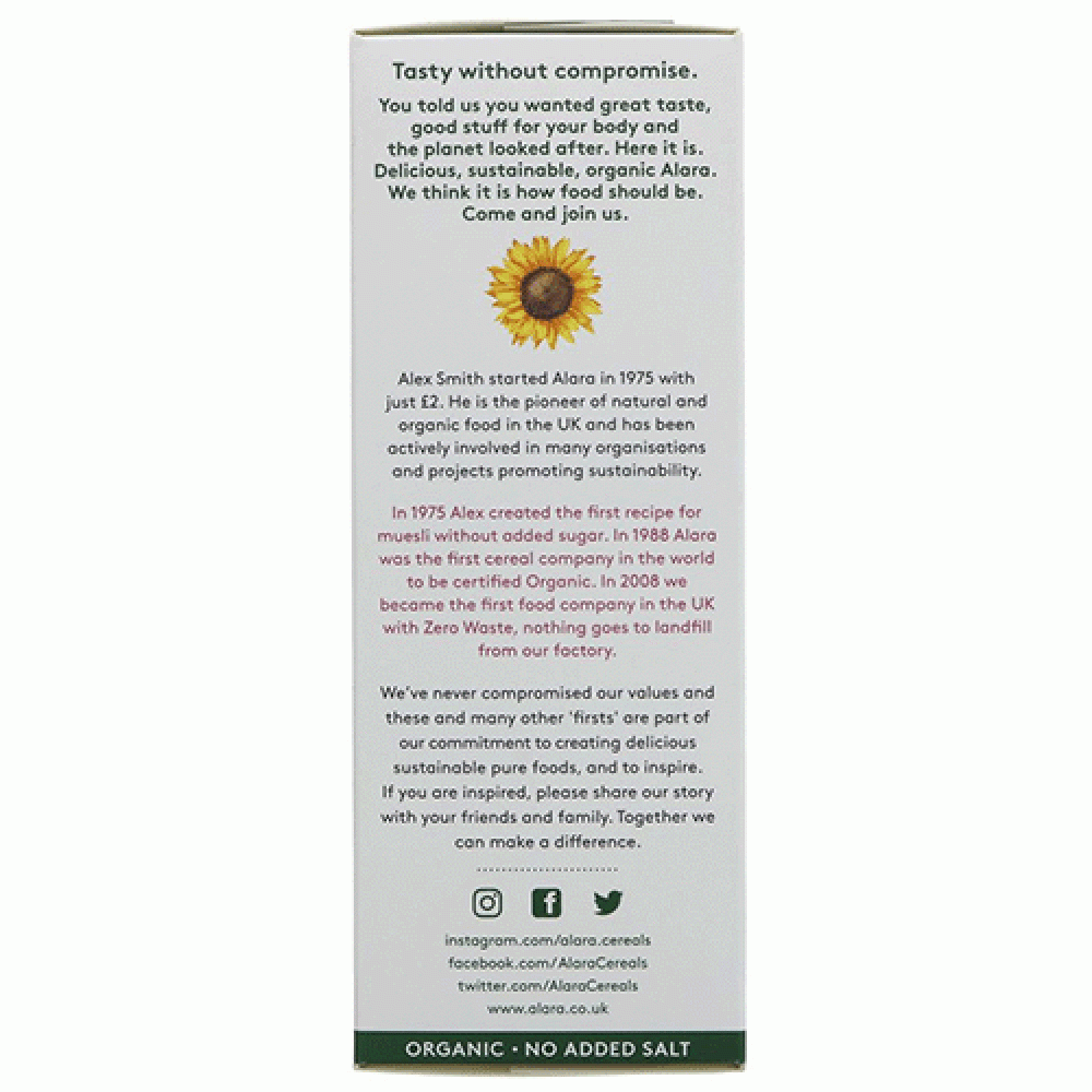 Alara Rich Organic Muesli (500g) by Alara Organic Alara Rich Organic Muesli (500g)JSUMX031