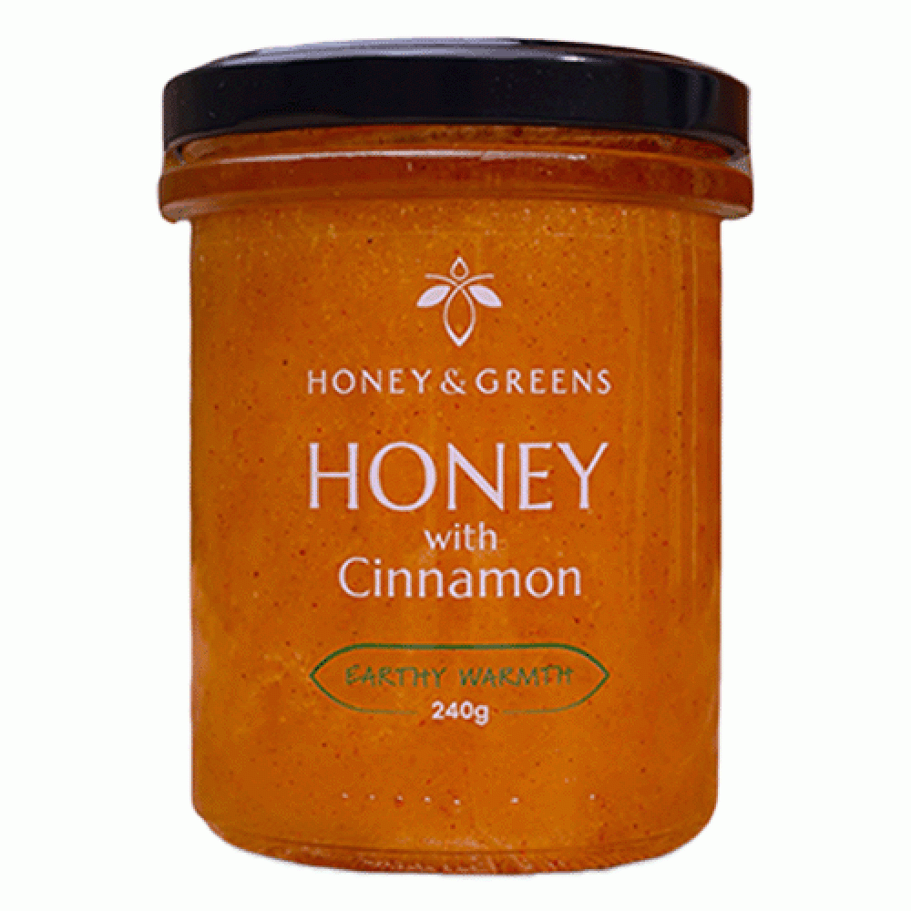 British Honey with Ceylon Cinnamon (240g)JHG5011