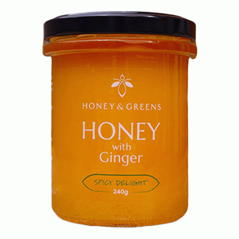 British Honey with Ginger (240g)JHG5028