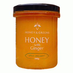 British Honey with Ginger (240g)