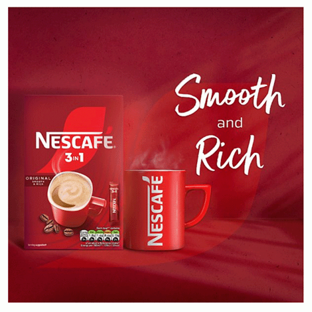 Nescafe 3in1 Original Instant Coffee Sachets (6 x 16g) Nescafe 3in1 Original Instant Coffee Sachets (6 x 16g)