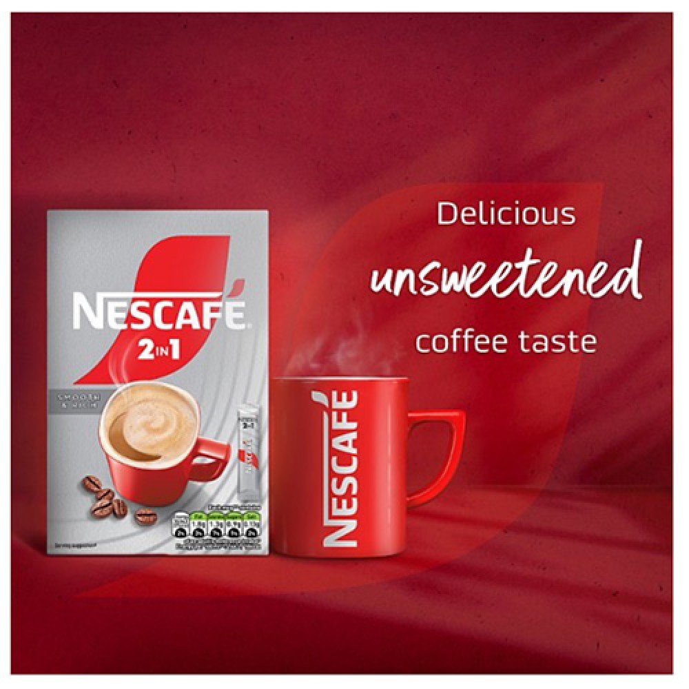 Nescafe 2in1 Instant Coffee Sachets (6 x 9g)
