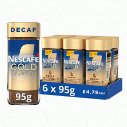 Nescafe Gold Blend Decaf Instant Coffee (95g)