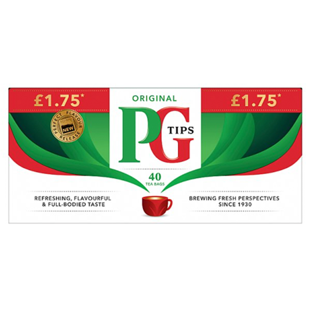 PG Tips 40 Original Tea Bags