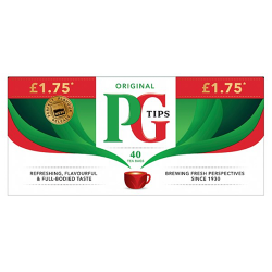 PG Tips 40 Original Tea Bags