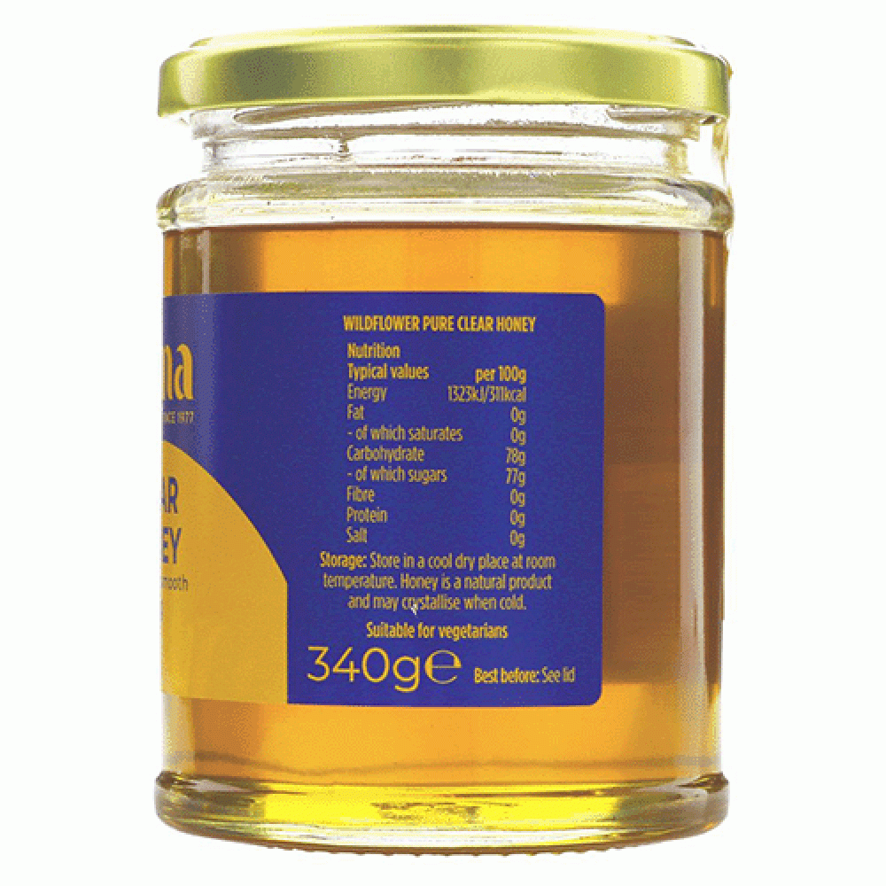 Suma Wildflower Pure Clear Honey (340g) by Suma Suma Wildflower Pure Clear Honey (340g)JSHY063