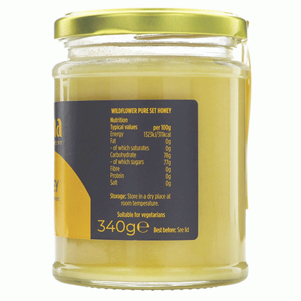 Suma Wildflower Pure Set Honey (340g) by Suma Suma Wildflower Pure Set Honey (340g)JSHY064