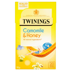 Twinings Camomile & Honey 20 Single Tea Bags
