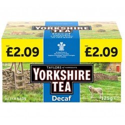 Taylors of Harrogate Yorkshire Tea Decaf (40 Tea Bags)